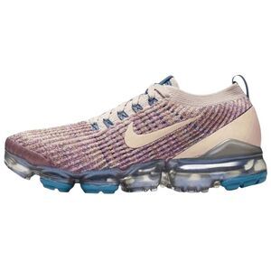 NIKE Air VaporMax Flyknit 3 'Desert Sand Vivid Purple' Running Shoes Size 10